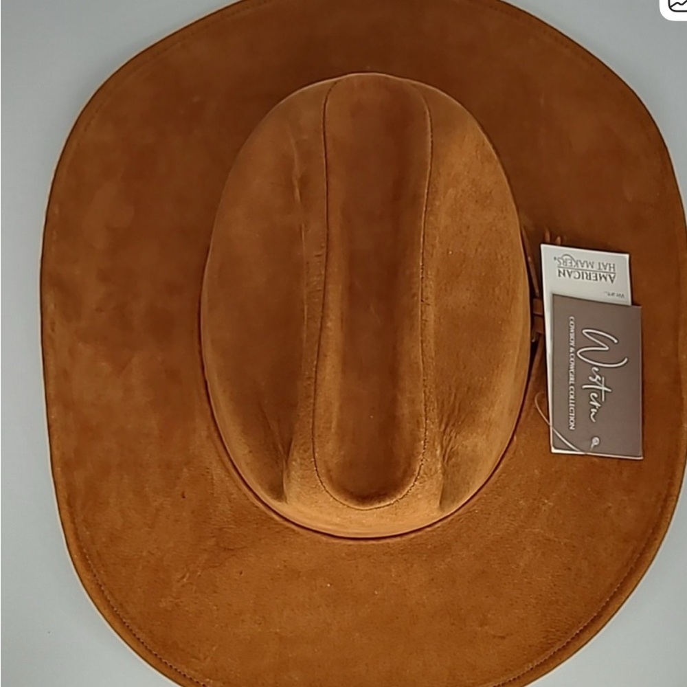 Classic Tan Women's Cowboy Hat - Picture 3 of 8